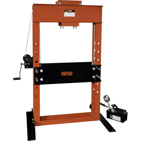 Norco Professional Lifting 50 Ton Press with Air/Hydraulic Foot Pump - 6 1/4" Stroke 78057A